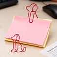 thumbnail image 3 of Visland 50Pcs Christmas Paper Clips Dog Shape Non-bending Metal Clips Office School Desk Organizing Cards Document Fasteners, 3 of 8