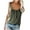 Army Green, variant on Womens Summer Tops Women Sleeveless Vest Casual Solid T-Shirt Button Summer Tank Tops Shirt Shirts for Women