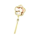 thumbnail image 1 of Broche Salvador Elegante Duradero con Broches para Solapa para Niñas Y Ciruela, 1 of 7