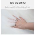 thumbnail image 4 of Faux Fur Area Rug Sheepskin Shag Fluffy Fuzzy Grey Rugs for Bedroom Bedside Bed Floor Living Room, 4 of 6