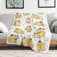 thumbnail image 3 of Pokemon Psyduck Throw Blanket Cute Flannel for Boys Girls Men Women, 3 of 7