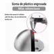 thumbnail image 3 of Juego De 6 Topes Magnéticos De Acero Inoxidable Para Puertas, 3 of 8