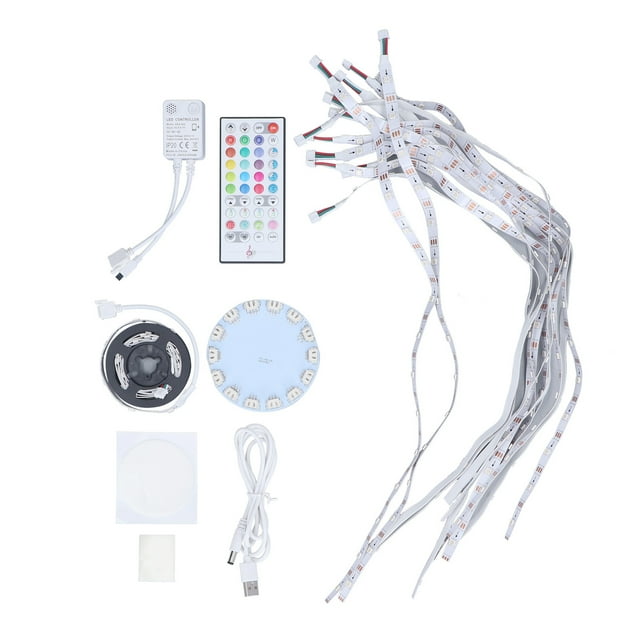 Feu d'Artifice A Mené les Lumières de Bande Rêve Couleur 240LED APP Bluetooth Musique Commande Vocale avec Fonctions de Synchronisation à Distance 100240vus Plug