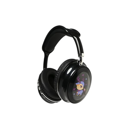 JOGZMZ Intelligent Noise Reduction with The Enchanting Deer Space Capsule Delve Into Radiant RGB Ambiance While Enjoying Premium Bluetooth Headphones