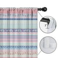 thumbnail image 4 of Blackout Kids Curtains,Pioneer Flower Childrens Insulated Curtains Set Of 2,Bedroom Essentials,Toddler Room Decor 42x84in(106x213cm), 4 of 4