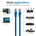 thumbnail image 3 of Ethernet Cable LAN Network Cat6 Internet Modem Blue RJ45 Patch Cord Bulk 5 Core ET 20FT BLU, 3 of 9