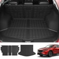 thumbnail image 1 of powoq Cargo Liner Compatible with 2017-2022 Mazda CX-5 Backrest Mat Trunk Mat Replacement for 2017-2019 2020 2021 2022 Mazda CX-5 Accessories (Fit 2017-2022 CX-5 Rear Backrest Mat+Rear Cargo Mat), 1 of 4