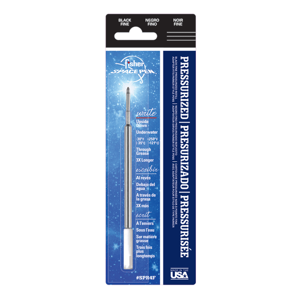 Six Pack Fisher Space Pen Blue Ink Medium Point Refill 