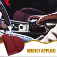 thumbnail image 4 of WHAMVOX Hanging Pockets For Back Seat Of Car Multiple Car Storage Box Dark Red 1Pcs, 4 of 8