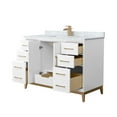 thumbnail image 2 of Wyndham Collection WCH818148SWZCMUNSMXX Amici 48" Free Standing Single Basin Vanity Set -, 2 of 7