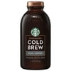Starbucks Cold Brew Unsweetened Black Premium Iced Coffee Drink, 11 fl oz Glass Bottle
