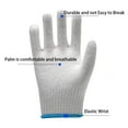 thumbnail image 2 of 12 Pairs Cotton Work Gloves Light-duty String Knit BBQ Glove Liner for Outdoor Cooking, Painting, Gardening Labor Protection, 2 of 9