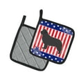 thumbnail image 2 of Carolines Treasures BB3364PTHD Patriotic Newfoundland Pair of Pot Holders , 7.5HX7.5W, multicolor, 2 of 3