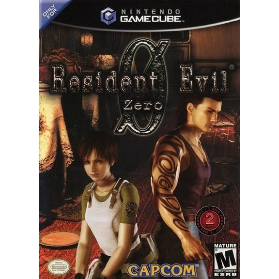 Restored Resident Evil Zero (Nintendo GameCube, 2002) Survival Horror Game (Refurbished)