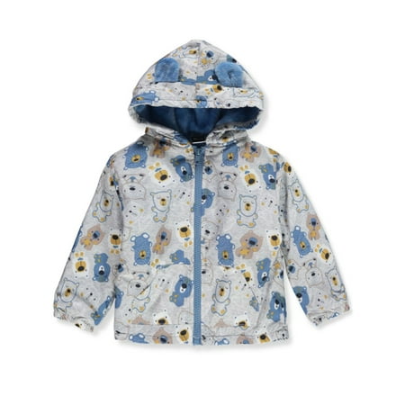 

Mick Mack Baby Boys Bear Spring Jacket - blue/multi 24 months (Infant)