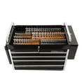 thumbnail image 6 of OEMTOOLS 22418 6 Piece SAE and Metric Socket Tray Set (Orange and Black), 1/4", 3/8", and 1/2" Drive Socket Holders Organizers for Tool Box, 6 of 7