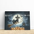 thumbnail image 3 of Happy Halloween Cairn Terrier Witch Pumpkins Bats Horizontal Matte Canvas Poster Cairns Dog Lover Wall Art Home Decor - 13012, 3 of 5