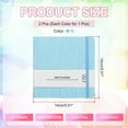 thumbnail image 2 of Uxcell 8.3x5.5" 3Pcs Watercolor Sketchbook, 24 Sheet 300gsm/140lb, Light Blue, 2 of 6