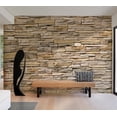 thumbnail image 6 of Tiptophomedecor Background & Patterns Wallpaper Wall Mural - Decorative Stone, 6 of 8