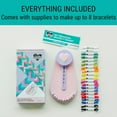 thumbnail image 4 of Choose Friendship My Friendship Bracelet Maker (New and Improved) 20 Pre-Cut Threads, Blush Berry, 8+, 4 of 8