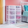 thumbnail image 4 of Sterilite 5 Drawer White Tower, 4 of 6