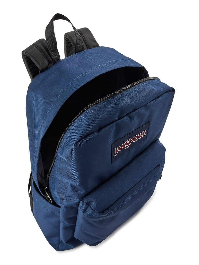 JanSport Unisex SuperBreak Backpack, Navy Blue School Bookbag