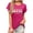 Hot Pink Womens Easter Shirts, variant on LangJing Womens Happy Easter Day Crew Neck Shirt Funny Bunny Rabbit Eggs Graphic Short Sleeve Tee Spring Casual Summer Tops Navy S
