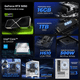 thumbnail image 3 of Computadora Gamer con IA Xtreme PC Gaming NVIDIA GeForce RTX 5050 Intel Core i5 12400F 16GB SSD 1TB WIFI BT White experiencia de juego fluida en nivel medio, 3 of 6