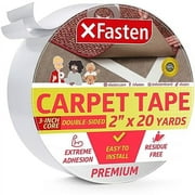XFasten Carpet Tape Double Sided - Heavy Duty 2 x 20 yds