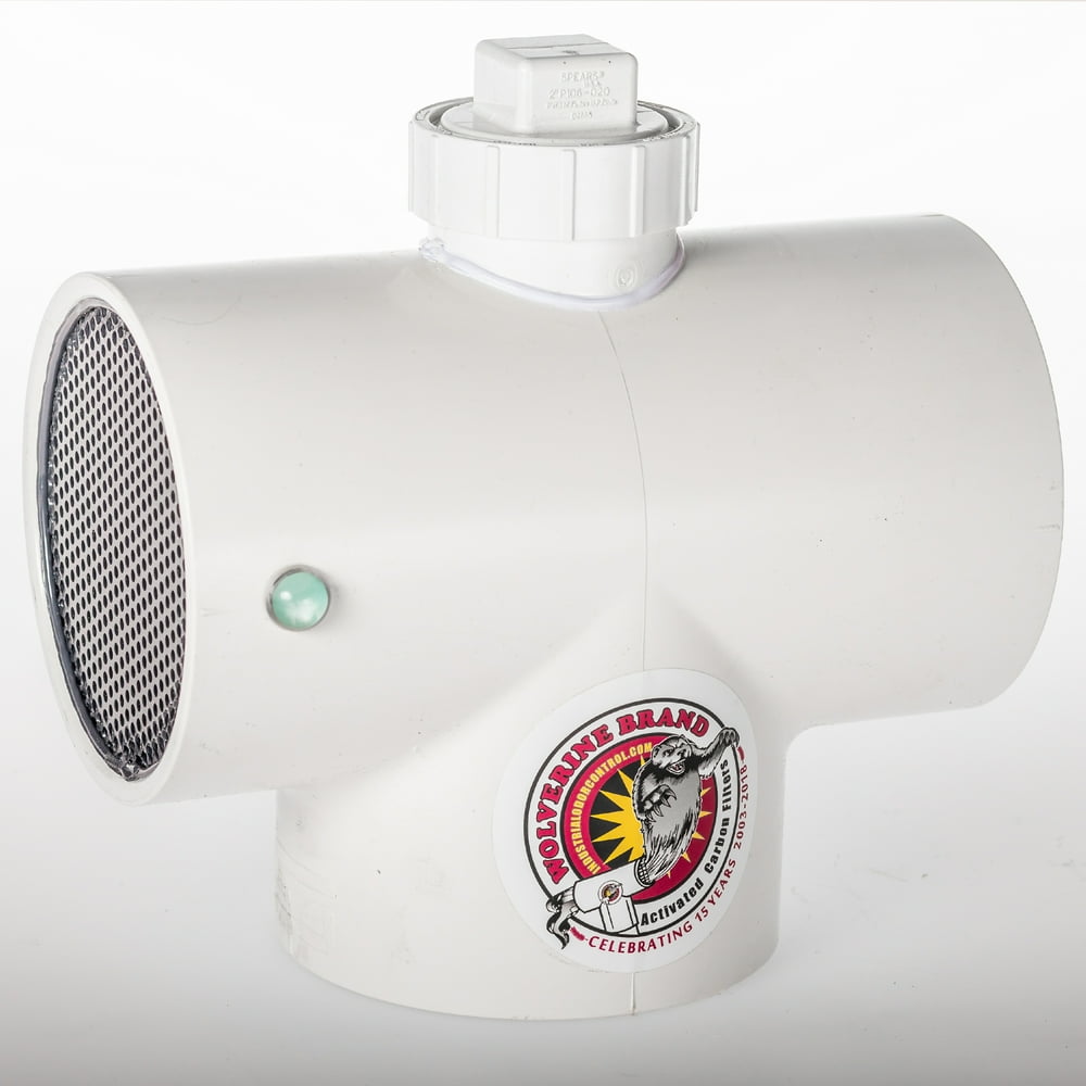 Wolverine Heavy Duty Septic Vent Pipe Carbon Filter 3"