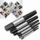 thumbnail image 3 of 6pcs High Speed Steel Screw Extractor Coarse Thread Damaged Extractor Drill Bits, 3 of 4