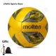 thumbnail image 2 of Balones de fútbol auténticos FA3200 Molten de tamaño 4 y 5 para adultos y jóvenes, para entrenamiento de partidos, fútbol sala, fútbol de interior y exterior, obsequios gratuitos, 2 of 5