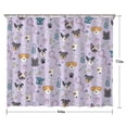 thumbnail image 5 of Dog with Medical Icons Shower Curtain 84"x72" ,Bathroom Decorative Shower Curtains Set with 12 Hooks,Modern Waterproof Washable Shower Curtain, 5 of 6