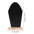 thumbnail image 3 of KAKOWELY Coffin Shaped Signs Wood 4Pcs 5.7X3.1X0.7In For Craft Enthusiasts Easter Theme, 3 of 5