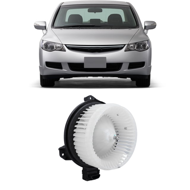 Conjunto del Ventilador del Motor del Ventilador, Alta Eficiencia de Alto Rendimiente Potente Calentador de Aire Acondicionado Delantero Motor 79310 Sna A01 para 2006 A 2011