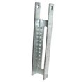 thumbnail image 2 of C.E. Smith Trailer Boat Bunk Board Bracket 10600G40 Edge Bunk Mount; 9-1/2 Inch Length; Galvanized; Steel; Single, 2 of 2
