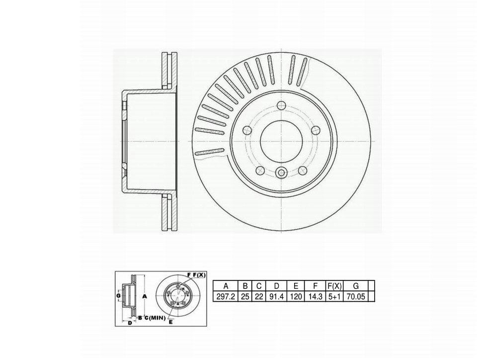 Winstop Brake Rotor, Front WS233558, Land Rover Discovery 2004-1999