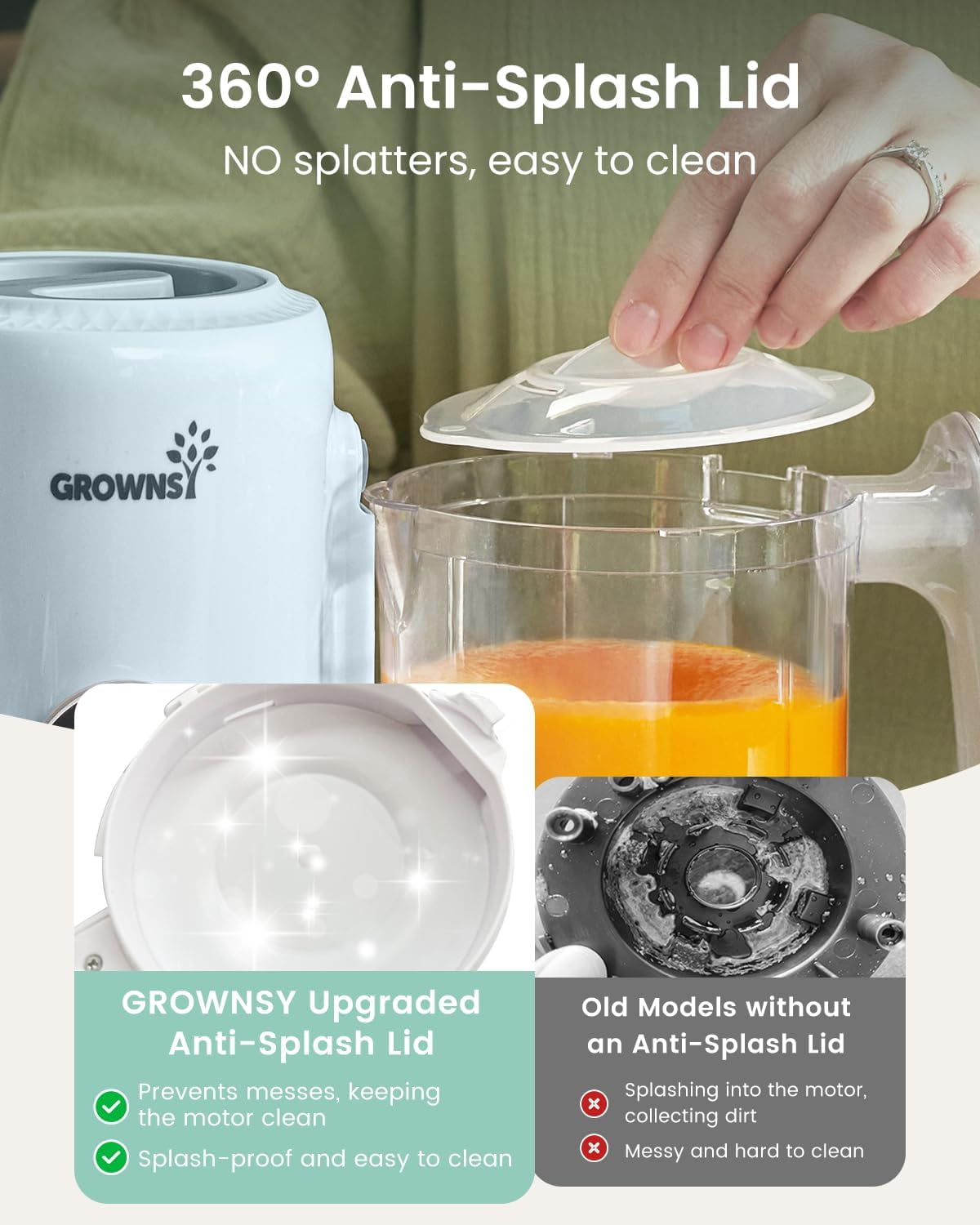 Food Maker with Steam Basket, One Step Processor Steamer Puree Blender Grinder Mills , Auto Cooking Grinding and Sterilizing for Healthy Homemade  Food, Blue