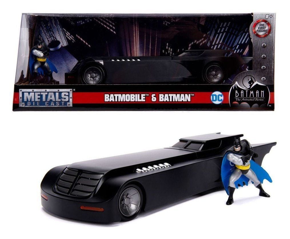 batmobile with batman figure