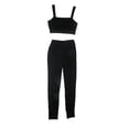 thumbnail image 3 of Conjunto deportivo Baleev Fit eco-friendly Top y Malla color negro, 3 of 7