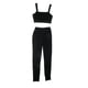 thumbnail image 3 of Conjunto deportivo Baleev Fit eco-friendly Top y Malla color negro, 3 of 7