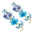thumbnail image 1 of Parche de floresParche de flores 2 flores Accesorios de costura DIY Decoración de ropa Diseño fácil de usar Jadeshay A, 1 of 8