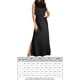 thumbnail image 2 of Vestidos de Fiesta Elegantes de noche largo con abertura lateral y cuello falso para mujer para cóctel Ygjytge Negro T L para Mujer, 2 of 7