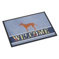 thumbnail image 1 of Carolines Treasures BB8277JMAT Rhodesian Ridgeback Tapis de Bienvenue Intérieur Ou Extérieur - 24 x 36 Po., 1 of 4