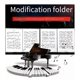 thumbnail image 4 of 6 Page Expansion Sheet Music Folder , Piano Score Folder,Fits Letter Size A4, Choir Folder Black 3P, 4 of 5