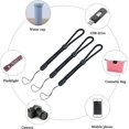 thumbnail image 4 of 5PCS Wrist lanyard, 8.8 inch Hand Wrist Strap Lanyard, Adjustable Nylon Wristlet Straps for Cell Phone, Camera, GoPro, PSP, USB Flash Drives, Flashlight (Black), 4 of 7