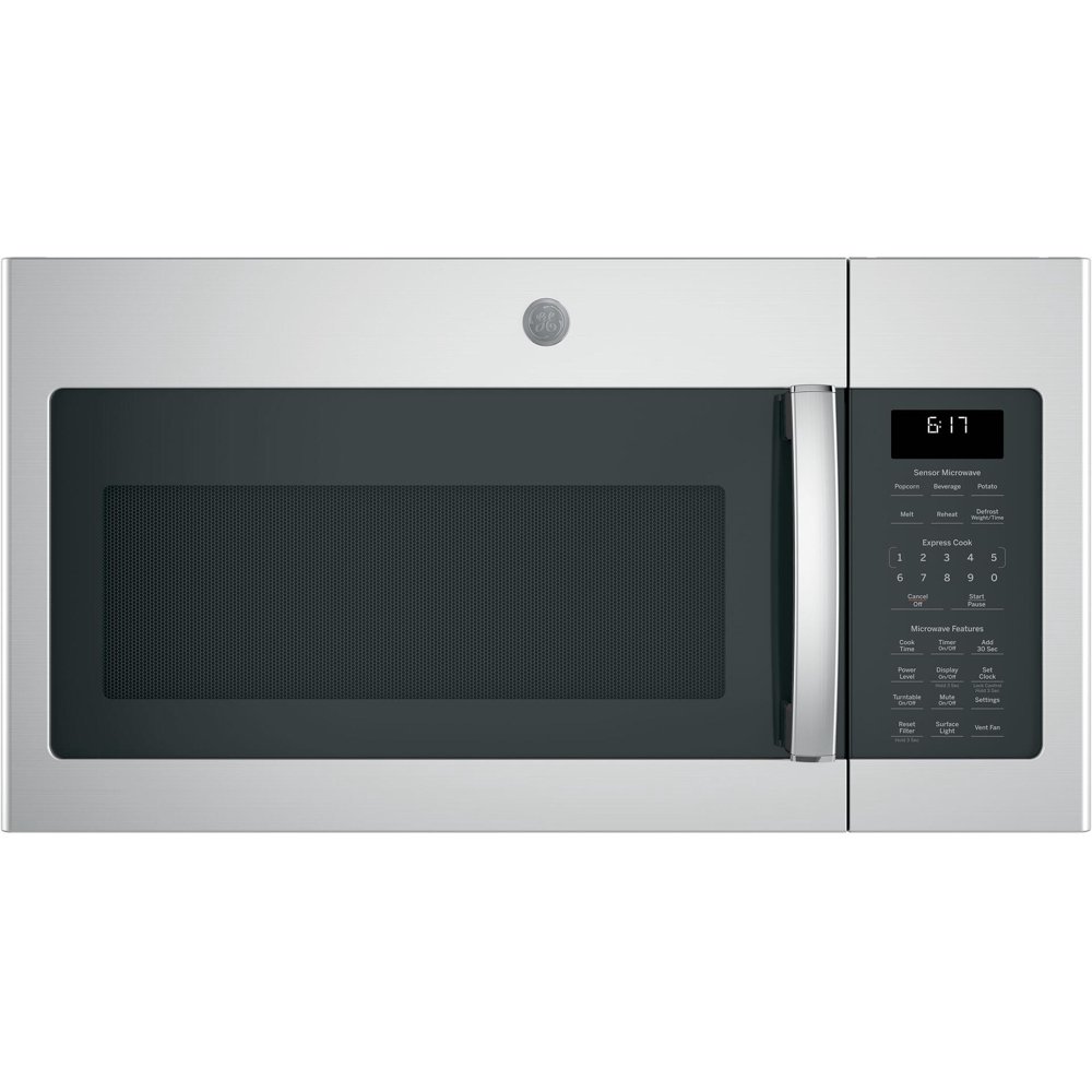 GE JVM6175SKSS 30 OvertheRange Microwave Oven with 1.7 cu. ft