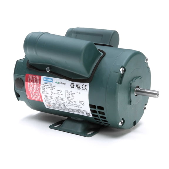 Leeson E100115.00 Electric Motor 1/4 HP 1725 Rpm 1-PH 115/208-230 48 A4K17DB11A