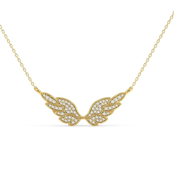 Silvermist Jewelry Fly High Pendant Necklace 18K Yellow Gold over 925 Sterling Silver | Everyday Jewelry for Women, Birthday Gift for Her