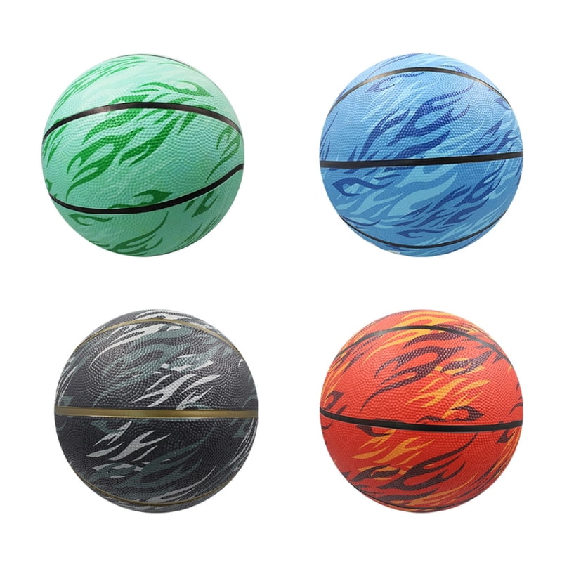 CEORPER Rubber Basketball Waterproofs Training Ball Fine Stitching Kids Basketball